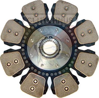 Clutchnus SAT495 - Sajūga disks www.autospares.lv