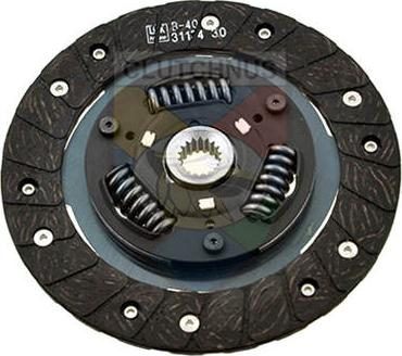 Clutchnus SKV80 - Диск сцепления, фрикцион www.autospares.lv