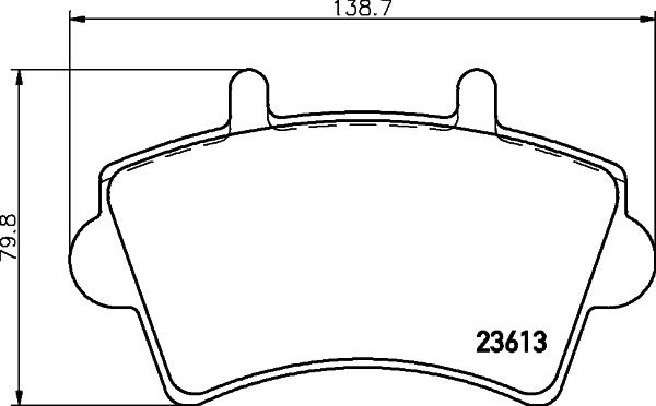 Cobreq N-450 - Bremžu uzliku kompl., Disku bremzes autospares.lv