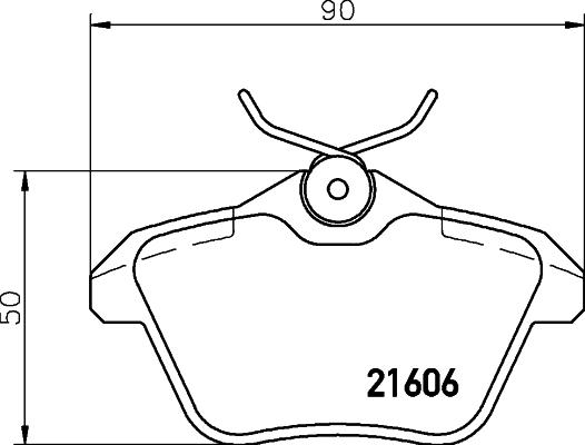 Cobreq N-608 - Тормозные колодки, дисковые, комплект www.autospares.lv