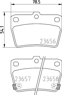 Cobreq N-1451 - Bremžu uzliku kompl., Disku bremzes www.autospares.lv