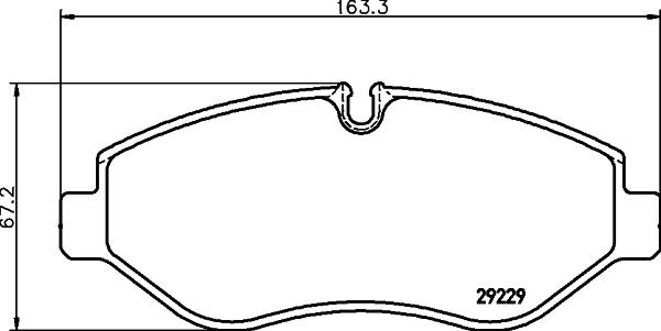 Cobreq N-744 - Bremžu uzliku kompl., Disku bremzes www.autospares.lv