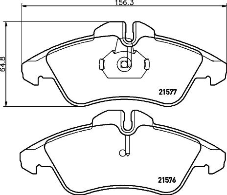 Cobreq N-731 - Тормозные колодки, дисковые, комплект www.autospares.lv