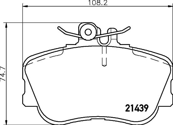 Cobreq N-723 - Bremžu uzliku kompl., Disku bremzes www.autospares.lv