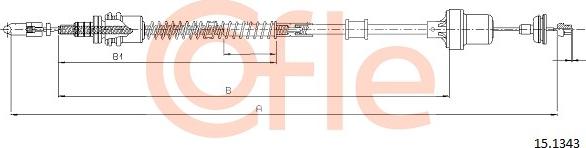 Cofle 92.15.1343 - Trose, Sajūga pievads www.autospares.lv