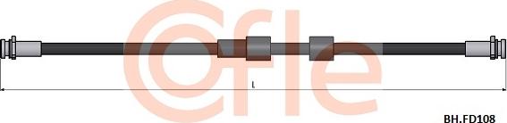 Cofle 92.BH.FD108 - Bremžu šļūtene www.autospares.lv