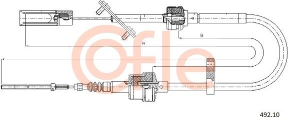 Cofle 492.10 - Trose, Sajūga pievads www.autospares.lv