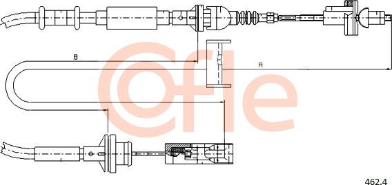 Cofle 462.4 - Trose, Sajūga pievads www.autospares.lv