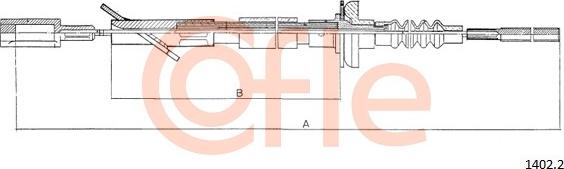 Cofle 1402.2 - Trose, Sajūga pievads www.autospares.lv