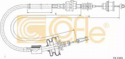 Cofle 15.1331 - Trose, Sajūga pievads www.autospares.lv