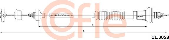 Cofle 11.3058 - Trose, Sajūga pievads autospares.lv