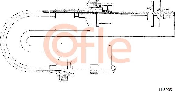 Cofle 11.3008 - Trose, Sajūga pievads autospares.lv