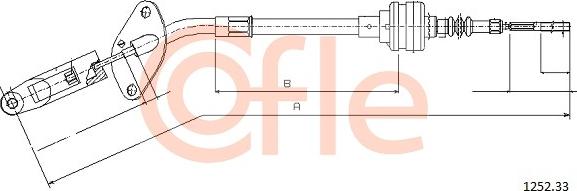 Cofle 1252.33 - Trose, Sajūga pievads www.autospares.lv