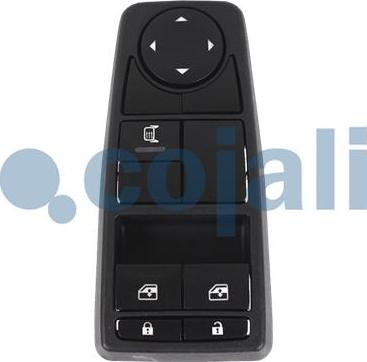 Cojali 2260480 - Slēdzis, Stikla pacēlājmehānisms www.autospares.lv