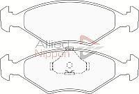 Comline CBP0228 - Brake Pad Set, disc brake www.autospares.lv