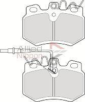 Comline ADB1926 - Bremžu uzliku kompl., Disku bremzes www.autospares.lv