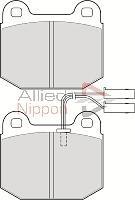 ATE 605038 - Brake Pad Set, disc brake www.autospares.lv