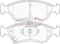 Comline ADB3808 - Тормозные колодки, дисковые, комплект www.autospares.lv