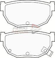 Comline ADB3827 - Тормозные колодки, дисковые, комплект www.autospares.lv