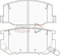 Comline ADB3744 - Brake Pad Set, disc brake www.autospares.lv