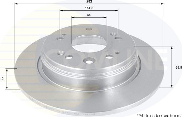 Comline ADC0545 - Bremžu diski autospares.lv