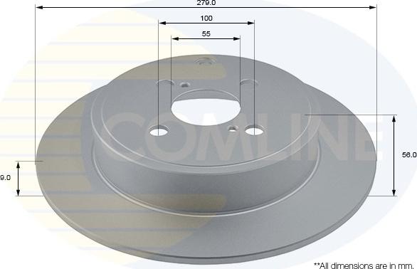 Comline ADC01116 - Bremžu diski autospares.lv