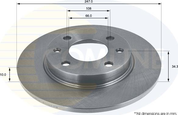 Comline ADC1502 - Bremžu diski autospares.lv