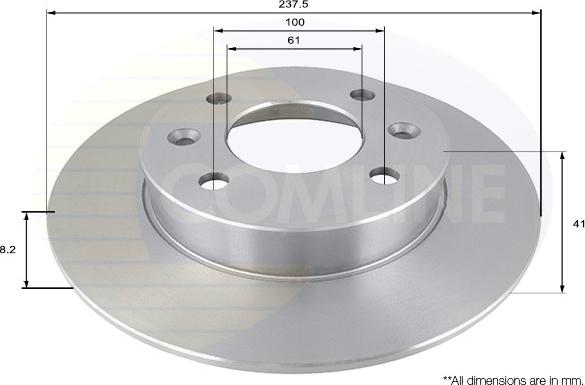 Comline ADC1515 - Bremžu diski autospares.lv