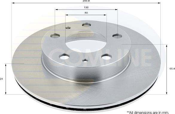 Comline ADC1536V - Brake Disc www.autospares.lv