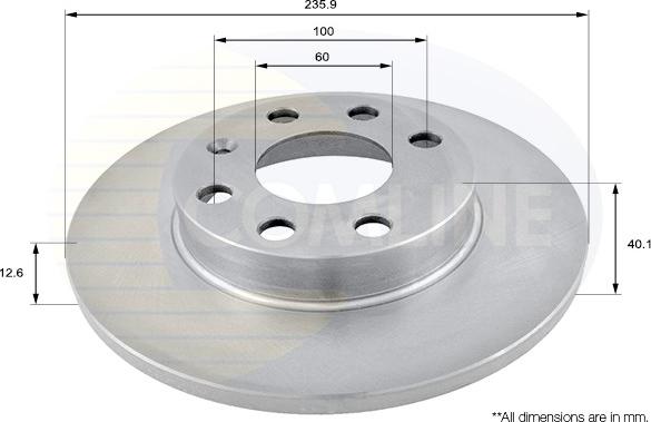 Comline ADC1101 - Bremžu diski autospares.lv