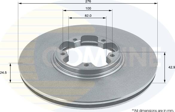 Comline ADC1214V - Bremžu diski autospares.lv