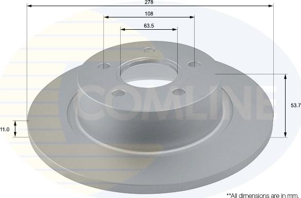 Comline ADC1226 - Bremžu diski autospares.lv