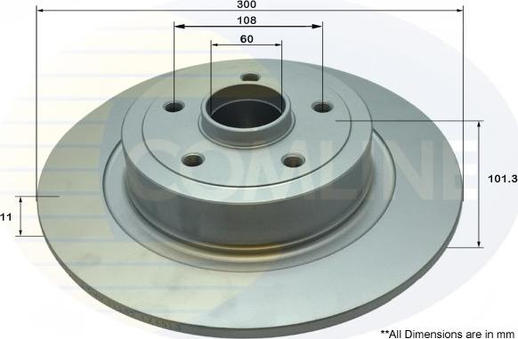 Comline ADC3028 - Bremžu diski autospares.lv