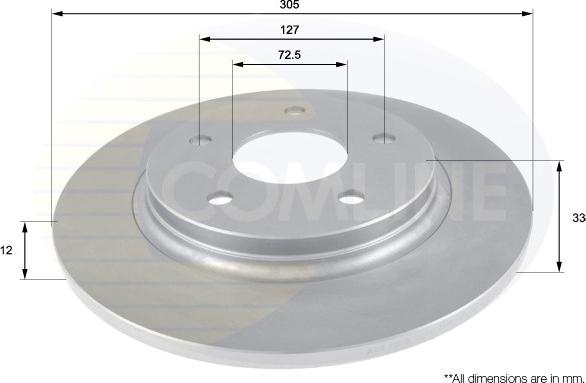 Comline ADC2323 - Bremžu diski autospares.lv