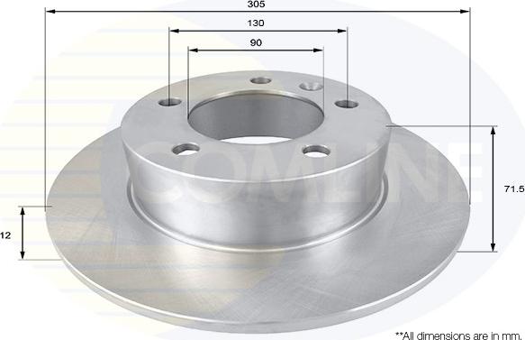 Comline ADC2700 - Bremžu diski autospares.lv