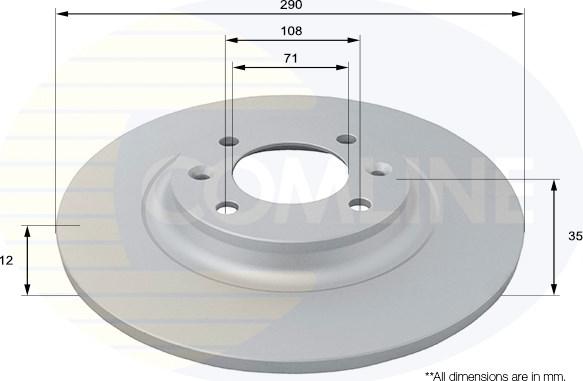 Comline ADC2729 - Bremžu diski autospares.lv