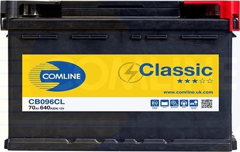 Comline CB096CL - Starter Battery www.autospares.lv