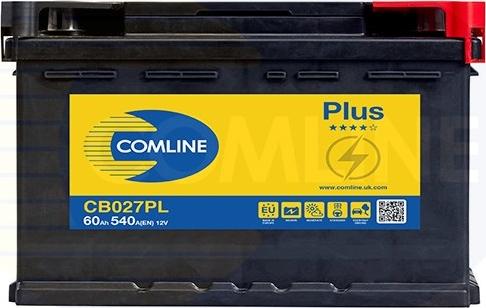 Comline CB027PL - Startera akumulatoru baterija www.autospares.lv