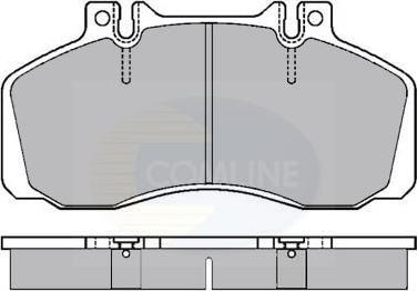 Comline CBP9002 - Bremžu uzliku kompl., Disku bremzes autospares.lv