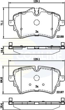 BMW 34 11 8 843 654 - Bremžu uzliku kompl., Disku bremzes www.autospares.lv