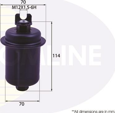 Comline CMB13014 - Degvielas filtrs www.autospares.lv