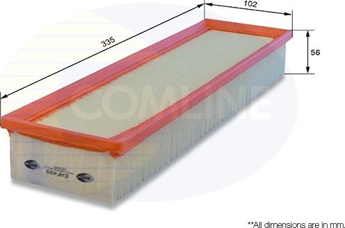 Comline EAF499 - Gaisa filtrs autospares.lv