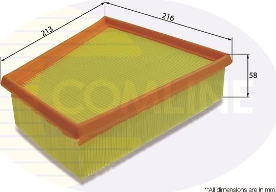 Comline EAF406 - Air Filter, engine www.autospares.lv