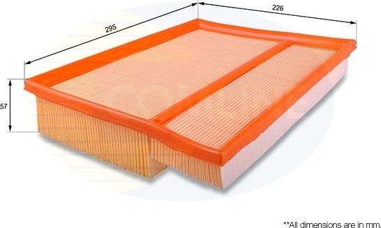 Comline EAF097 - Air Filter, engine www.autospares.lv