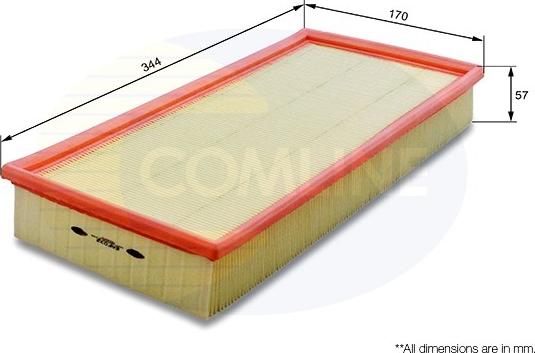 Comline EAF032 - Gaisa filtrs autospares.lv