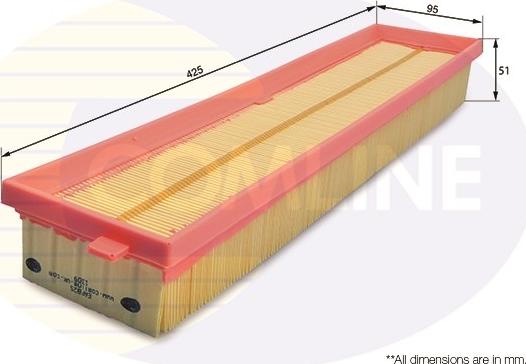 Comline EAF825 - Gaisa filtrs autospares.lv