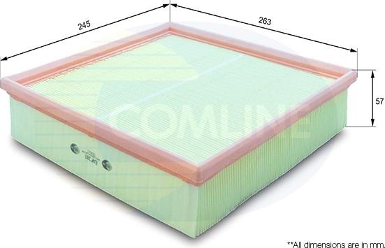 Comline EAF381 - Air Filter, engine www.autospares.lv