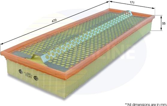 Comline EAF292 - Gaisa filtrs autospares.lv