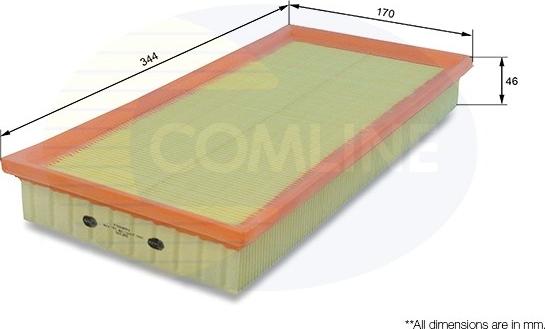 Comline EAF270 - Gaisa filtrs autospares.lv