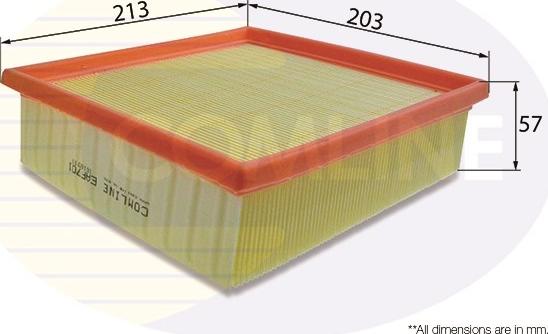 Comline EAF701 - Air Filter, engine www.autospares.lv